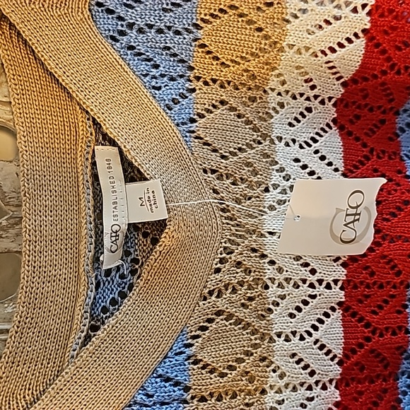 Cato Sweater Tank top NWT - Picture 3 of 9